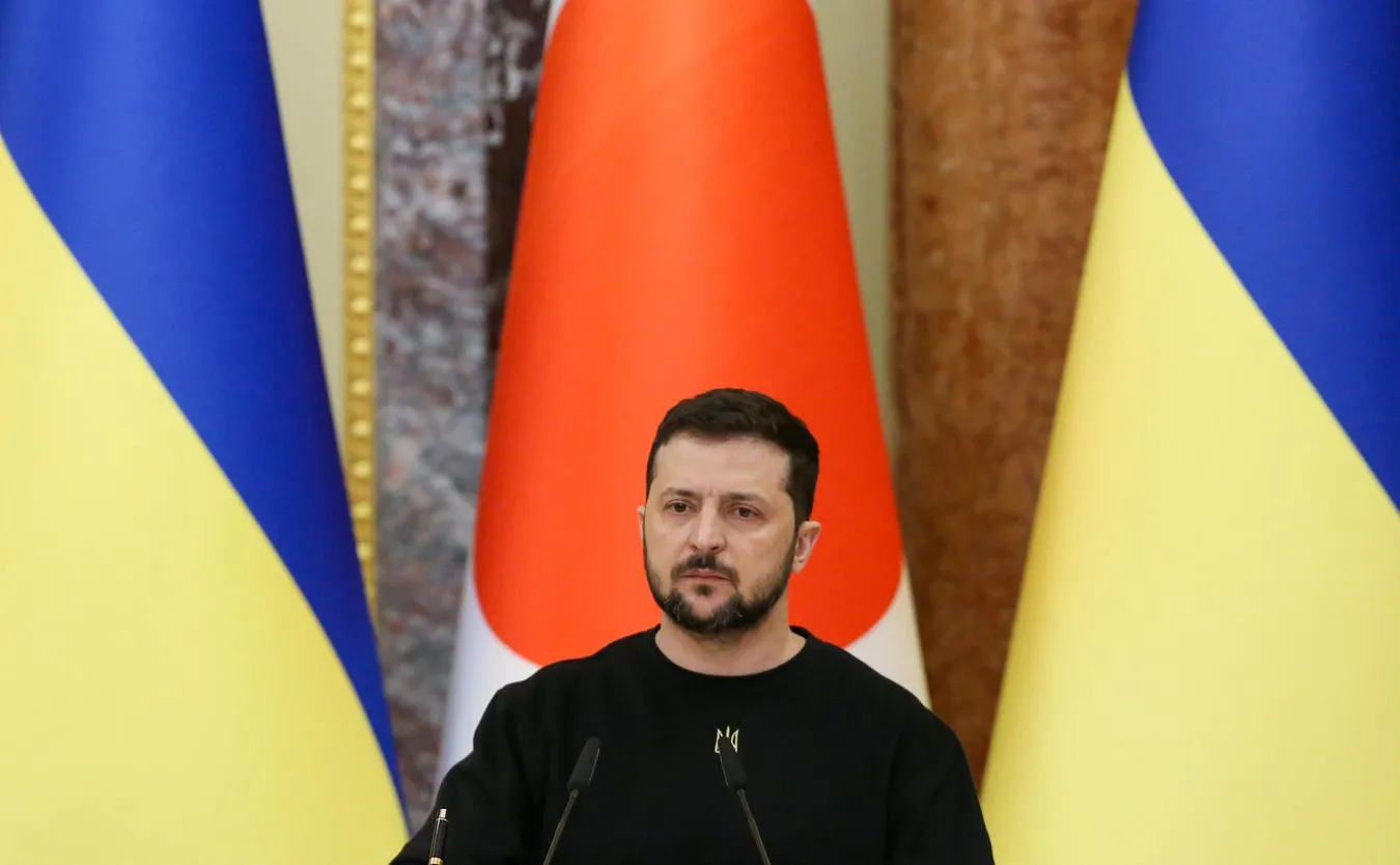 Zełenski rozmawiał z Dudą o sytuacji na froncie