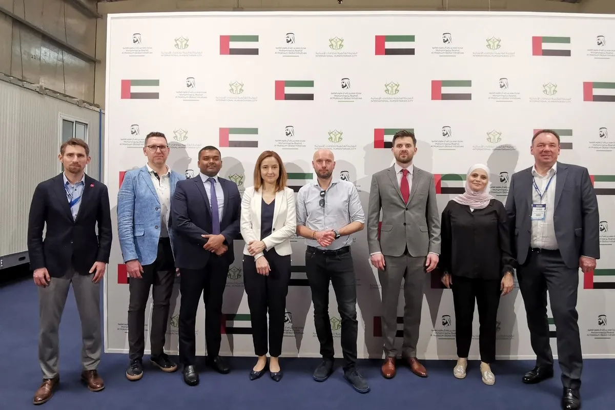 Polskie stoisko na targach DIHAD w Dubaju