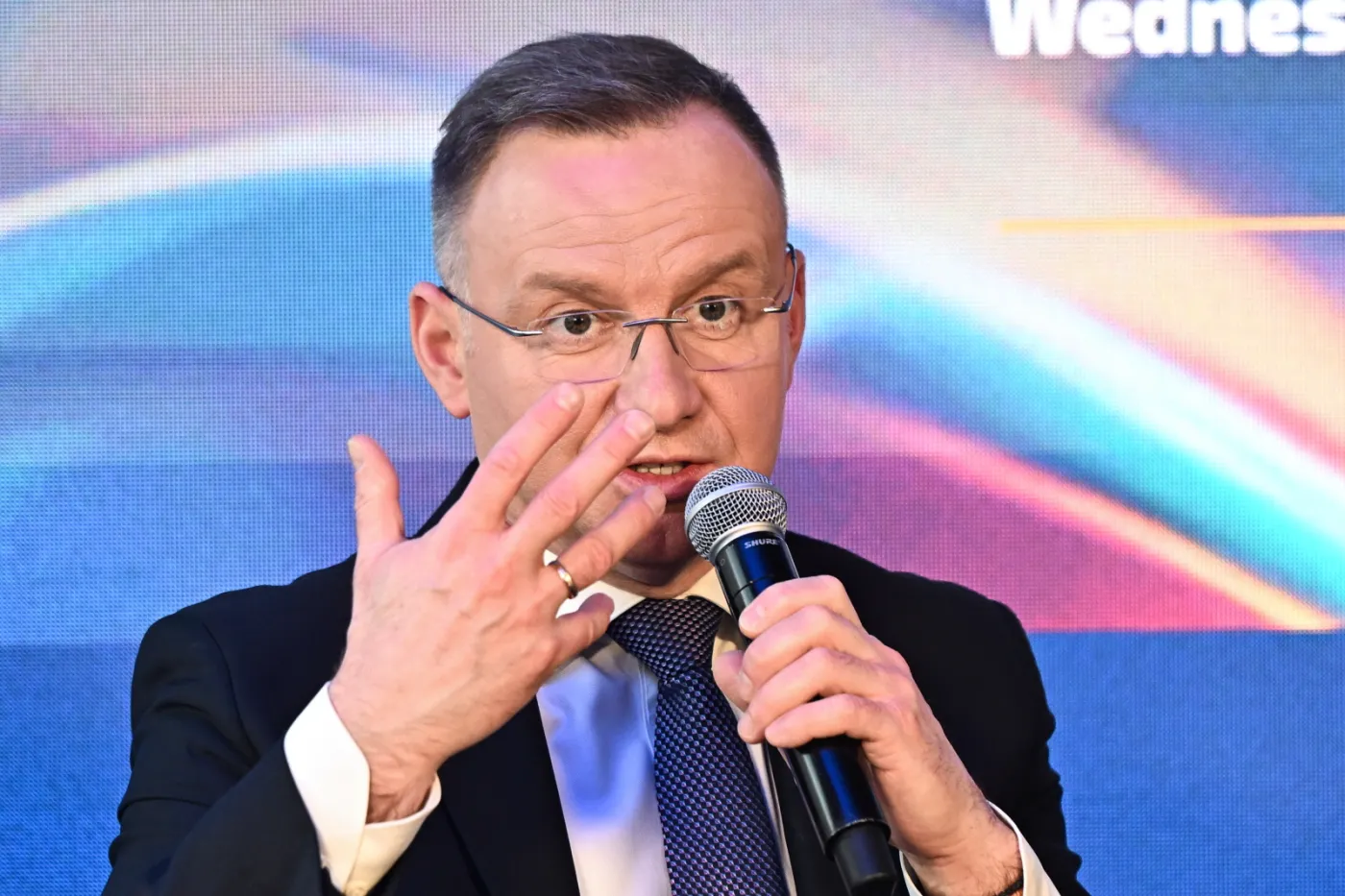 Duda w Davos: KE nie reaguje na łamanie praworządności przez polski rząd