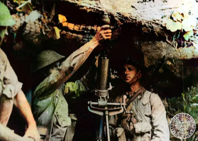80. lat Bitwy pod Monte Cassino. Zobacz zdjęcia po koloryzacji przez AI [GALERIA]