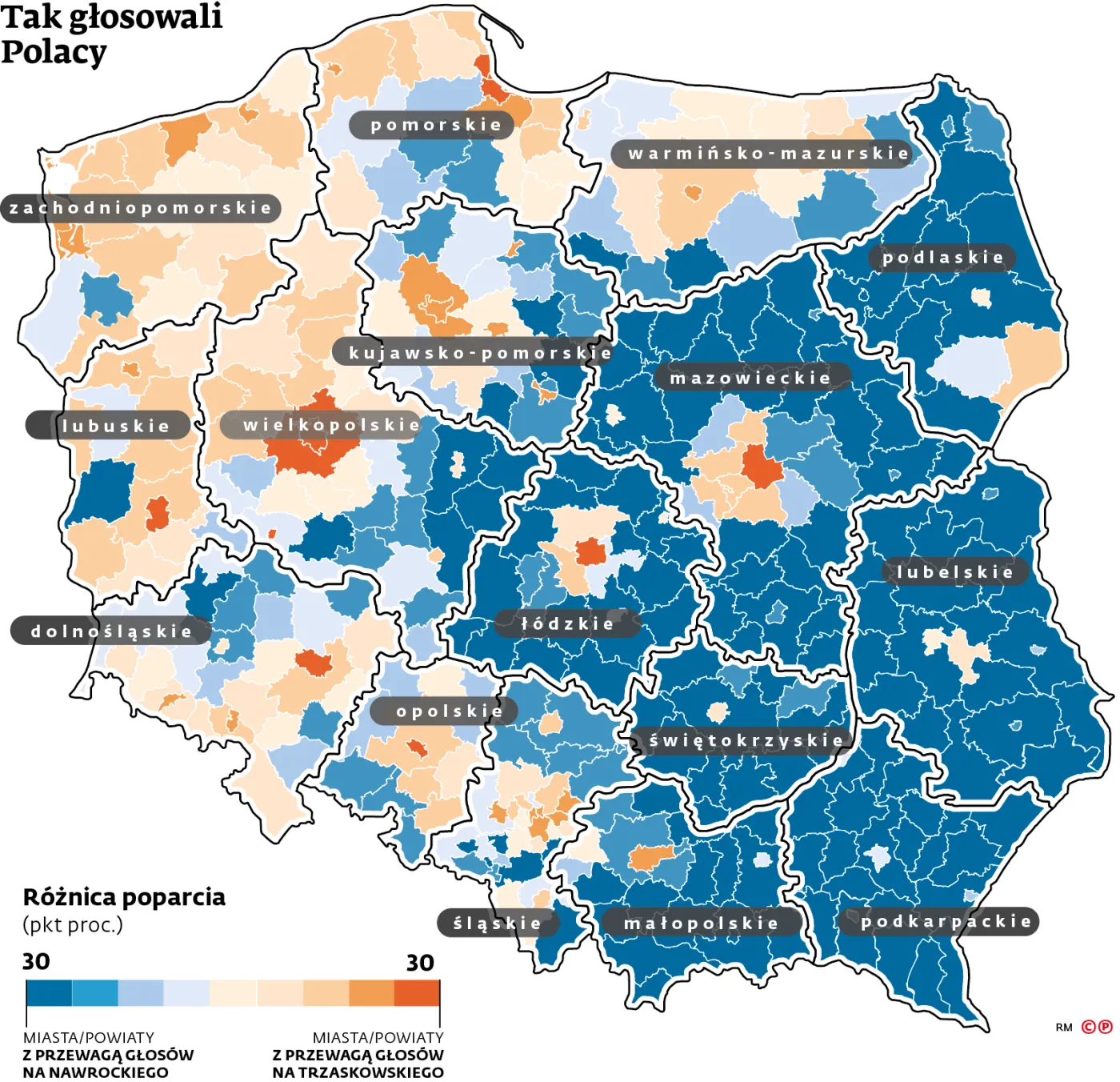Tak głosowali Polacy