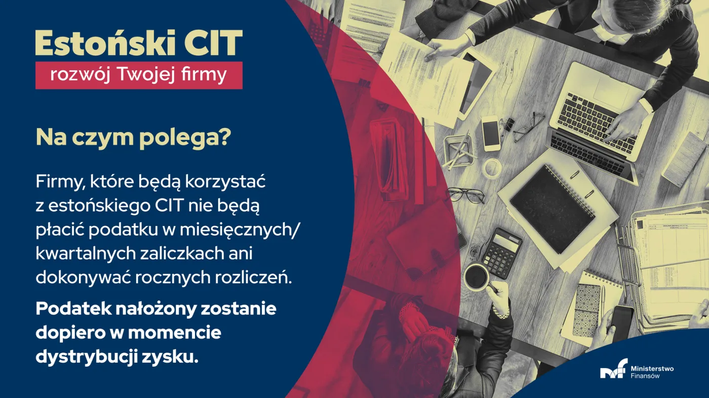 Szef KAS: wpłaty na PFRON są bez estońskiego CIT