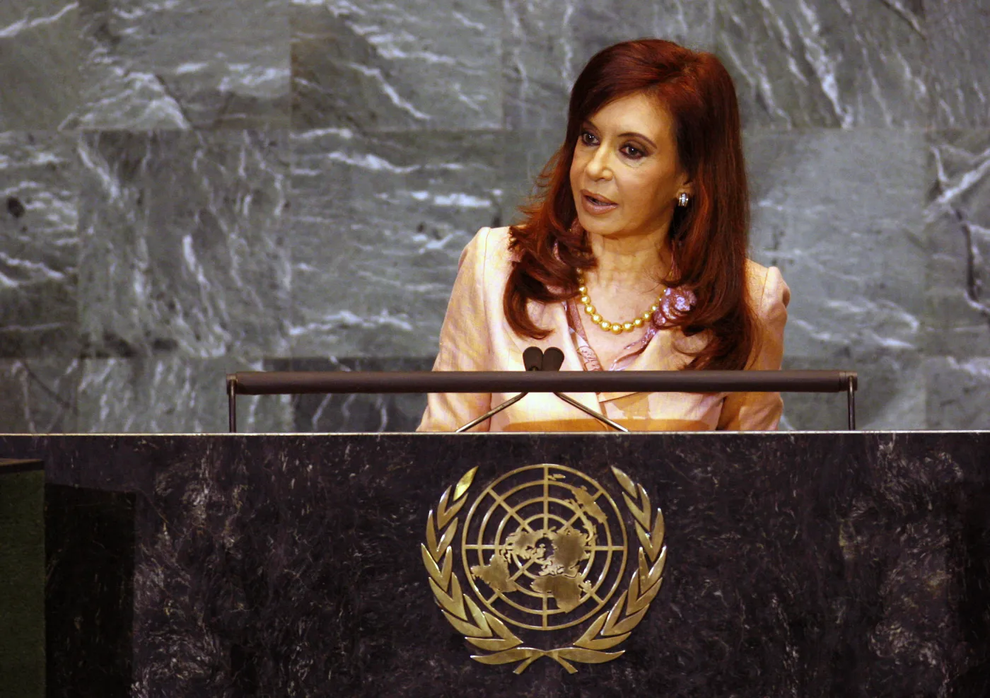 prezydent Argentyny Cristina Fernandez de Kirchner