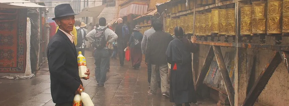 9. Lhasa w Tybecie