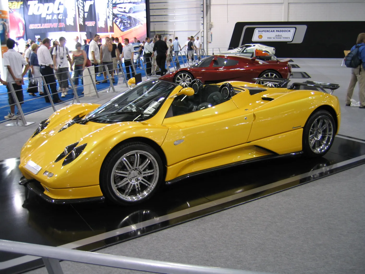 Pagani Zonda Roadster, autor: Robin Corps, licencja: Creative Commons Attribution-Share Alike 2.0 Generic