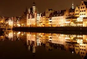 Gdańsk nocą, mat. shutterstock