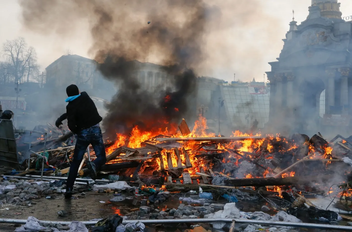 Zamieszki na Ukrainie: przebieg wydarzeń