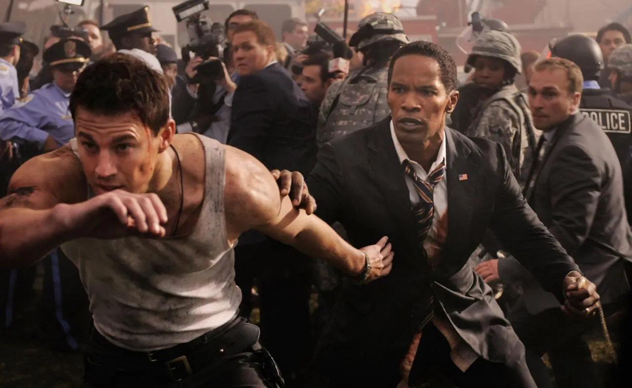 Świat w płomieniach na zdjęciach z "White House Down"
