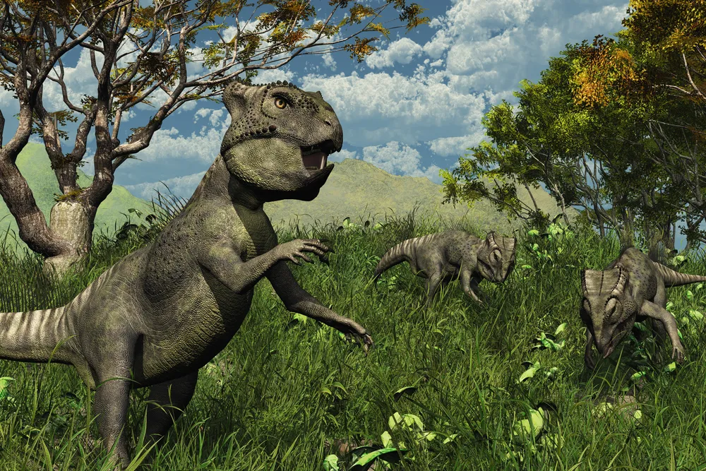 Odszkodowanie za ryk dinozaurów. Kobieta otrzyma 15 tys. zł z racji bliskiego sąsiedztwa z parkiem rozrywki