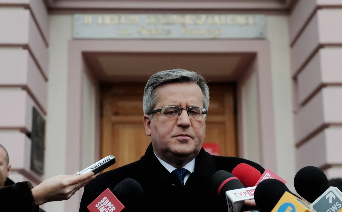 Komorowski: Lęk przed porażką spowodował szukanie zastępczych kandydatów na prezydenta
