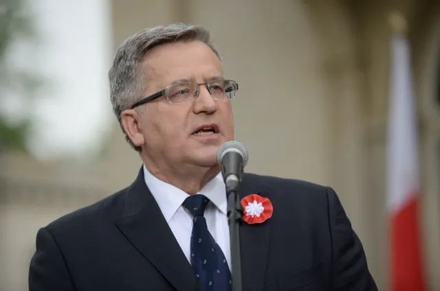 Komorowski na Westerplatte: Druga wojna światowa była najstraszliwszą z wojen