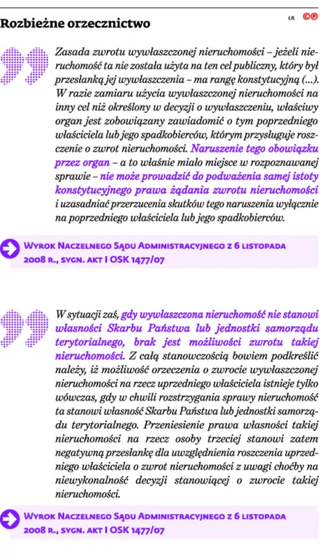 Wywłaszczeni bez szczególnych praw