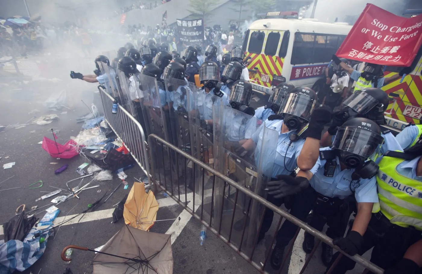 Protesty w Hong Kongu