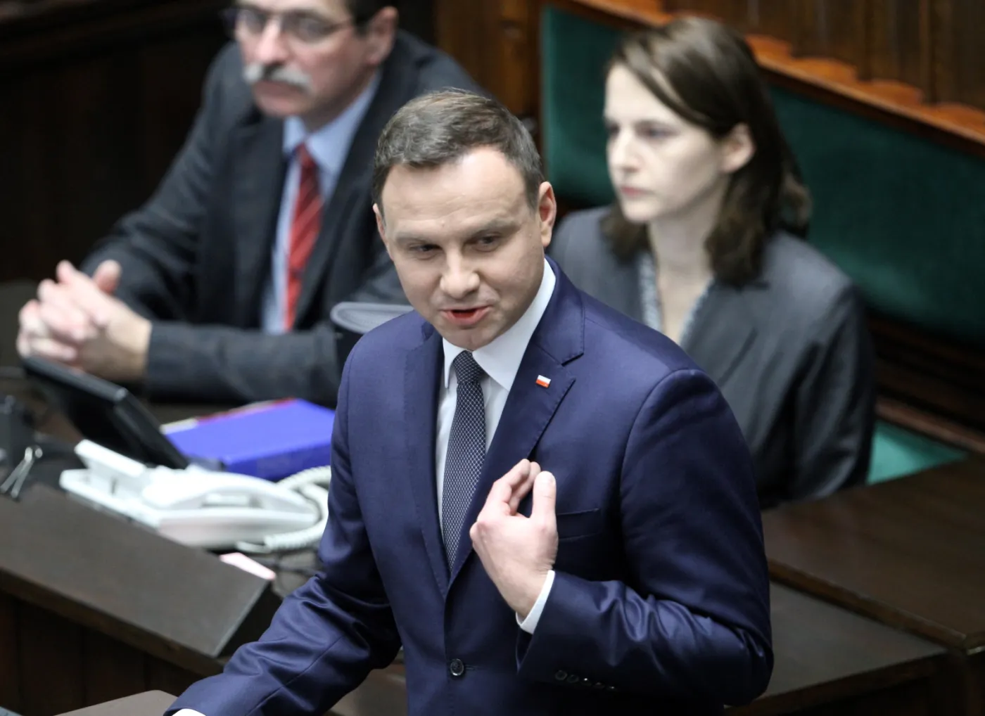 Andrzej Duda w Sejmie