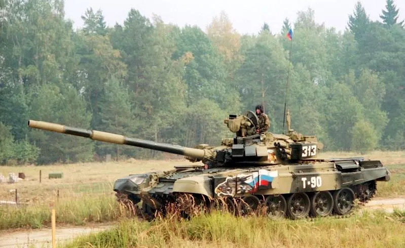T-90, czołg, Rosja, fot. Autor: User:Jno [CC BY-SA 1.0, Wikimedia Commons