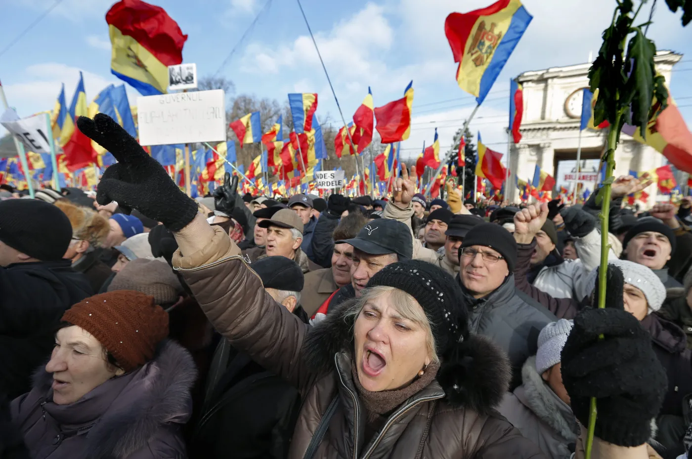 Protesty w Mołdawii