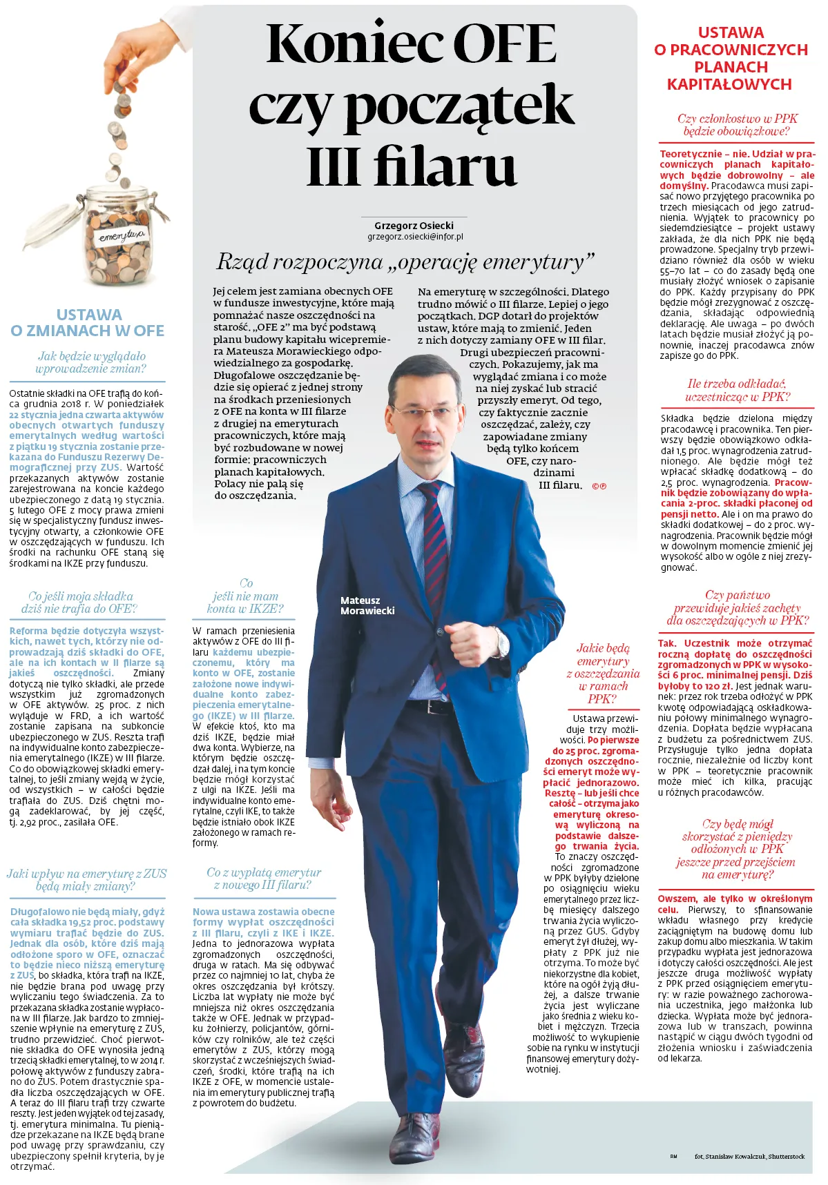 Rząd rozpoczyna "operację emerytury": Koniec OFE czy początek III filaru