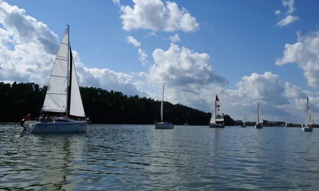 Otwarto drogę wodną Wielkich Jezior Mazurskich i rzeki Pisy