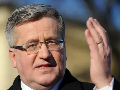 Komorowski: Razem musimy starać się zabliźniać rany przeszłości