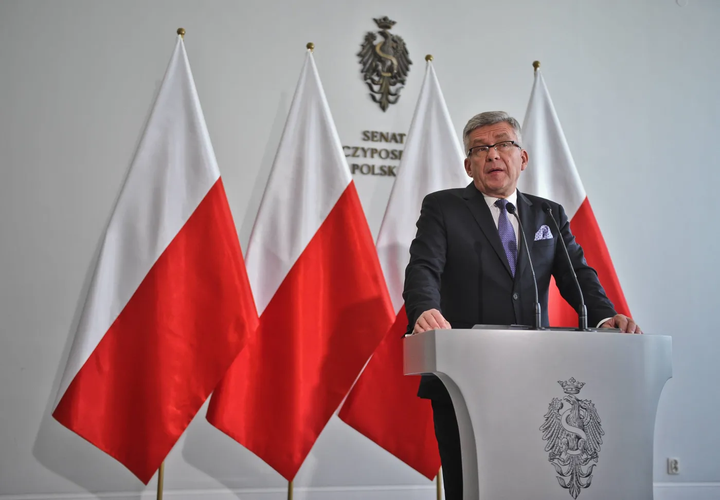 Karczewski o wypowiedzi wicepremiera Glińskiego: Niepotrzebnie zagrały emocje