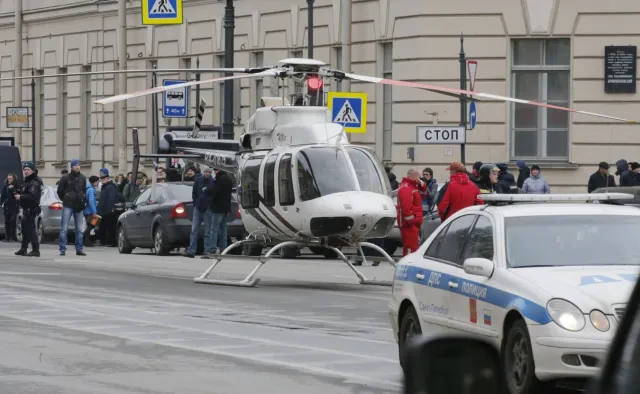 Ładunek w metrze w Petersburgu miał moc równą 300 gr trotylu