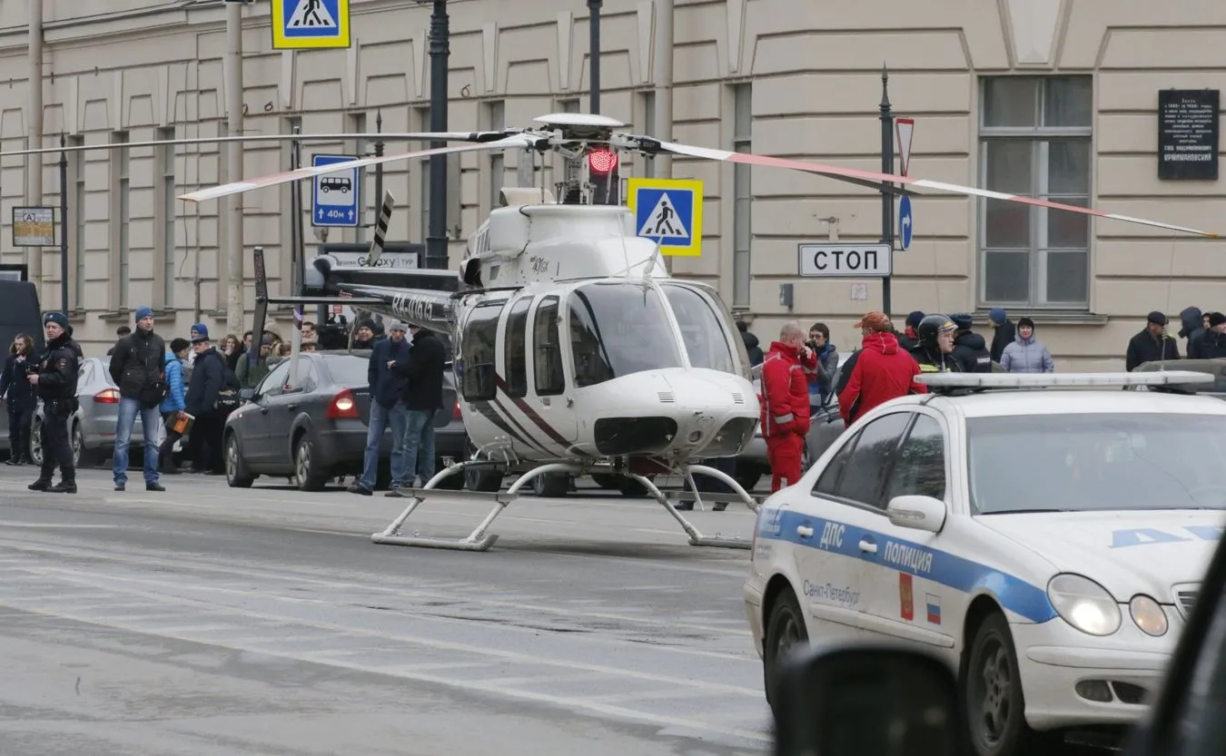 Ładunek w metrze w Petersburgu miał moc równą 300 gr trotylu