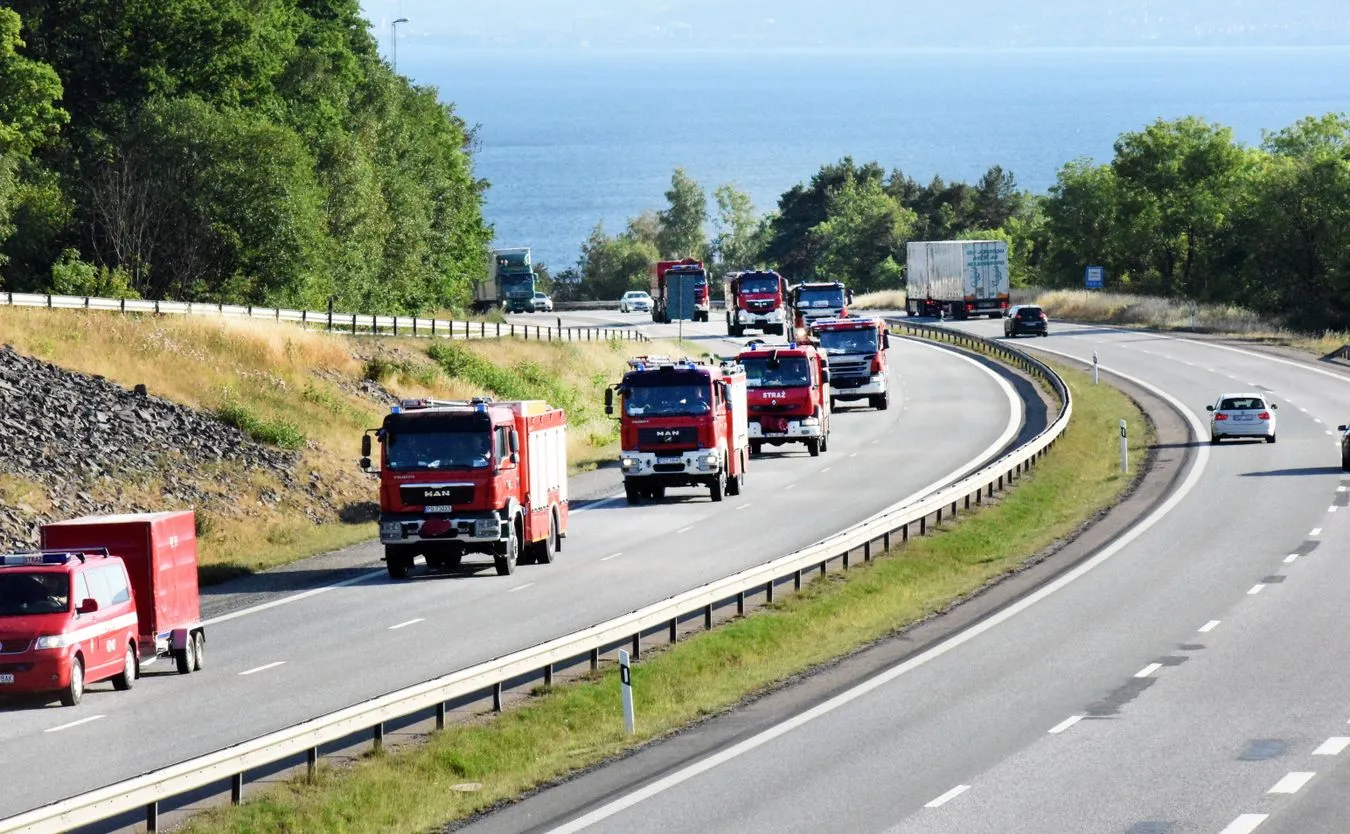 Polscy strażacy wkrótce powrócą ze Szwecji