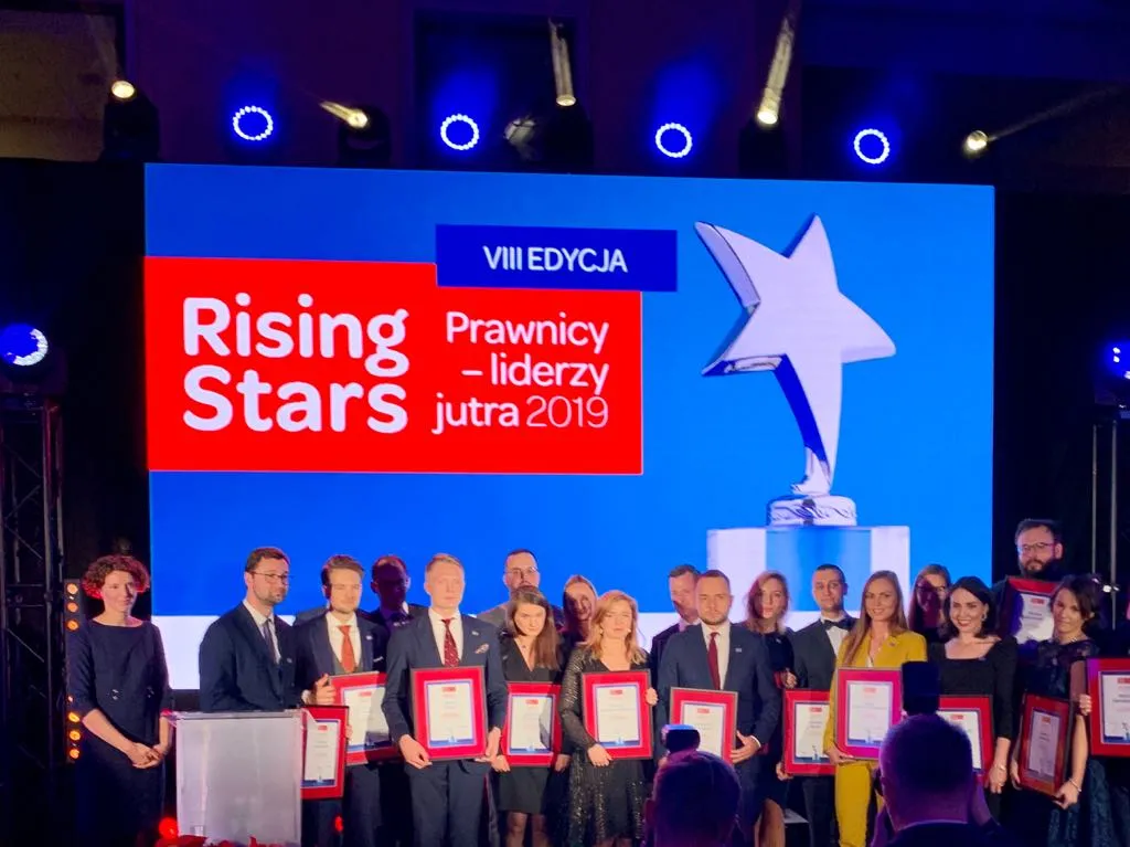 Rising Stars Prawnicy - liderzy jutra 2019. Ranking wschodzących gwiazd prawa