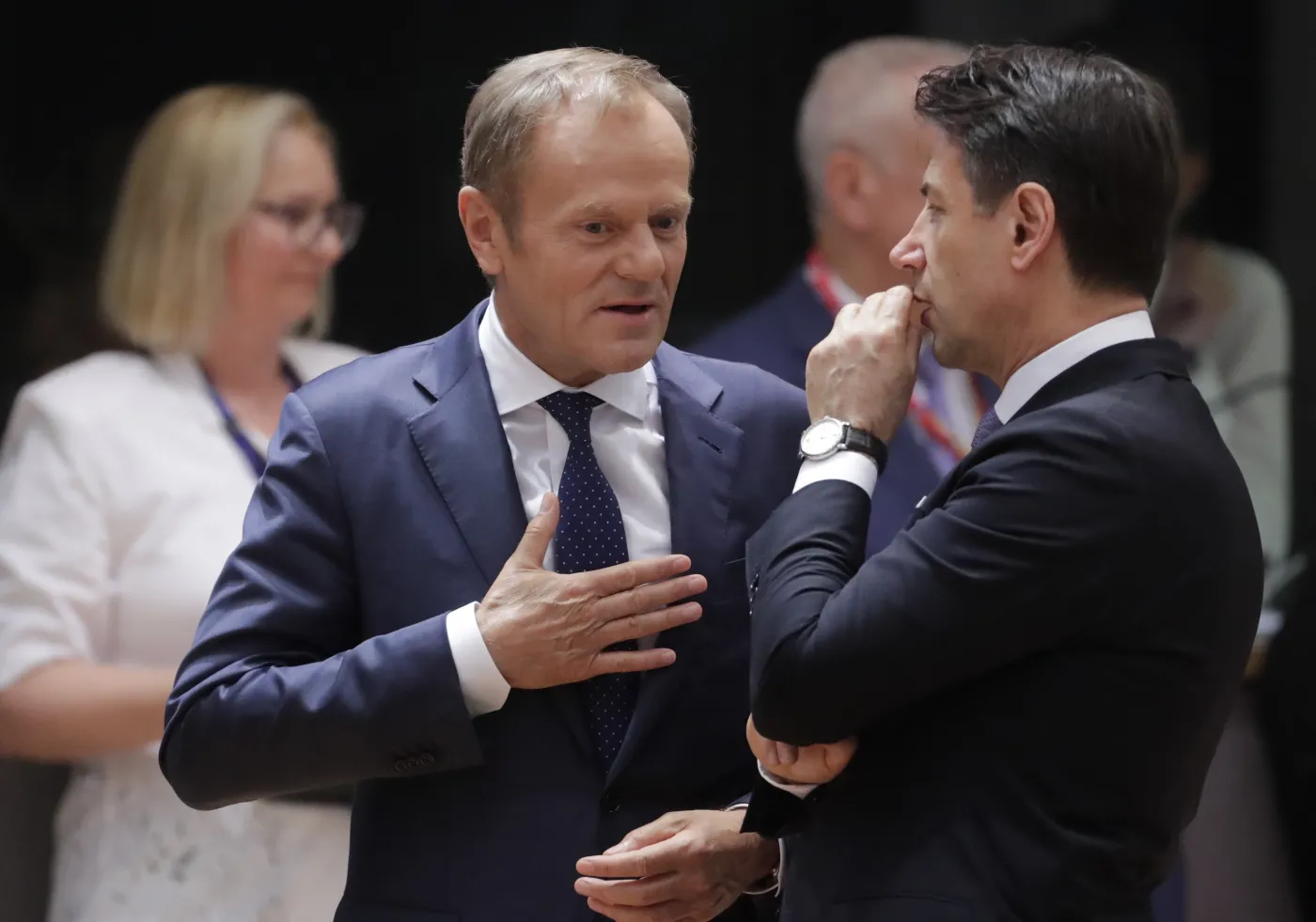 Tusk Giuseppe Conte