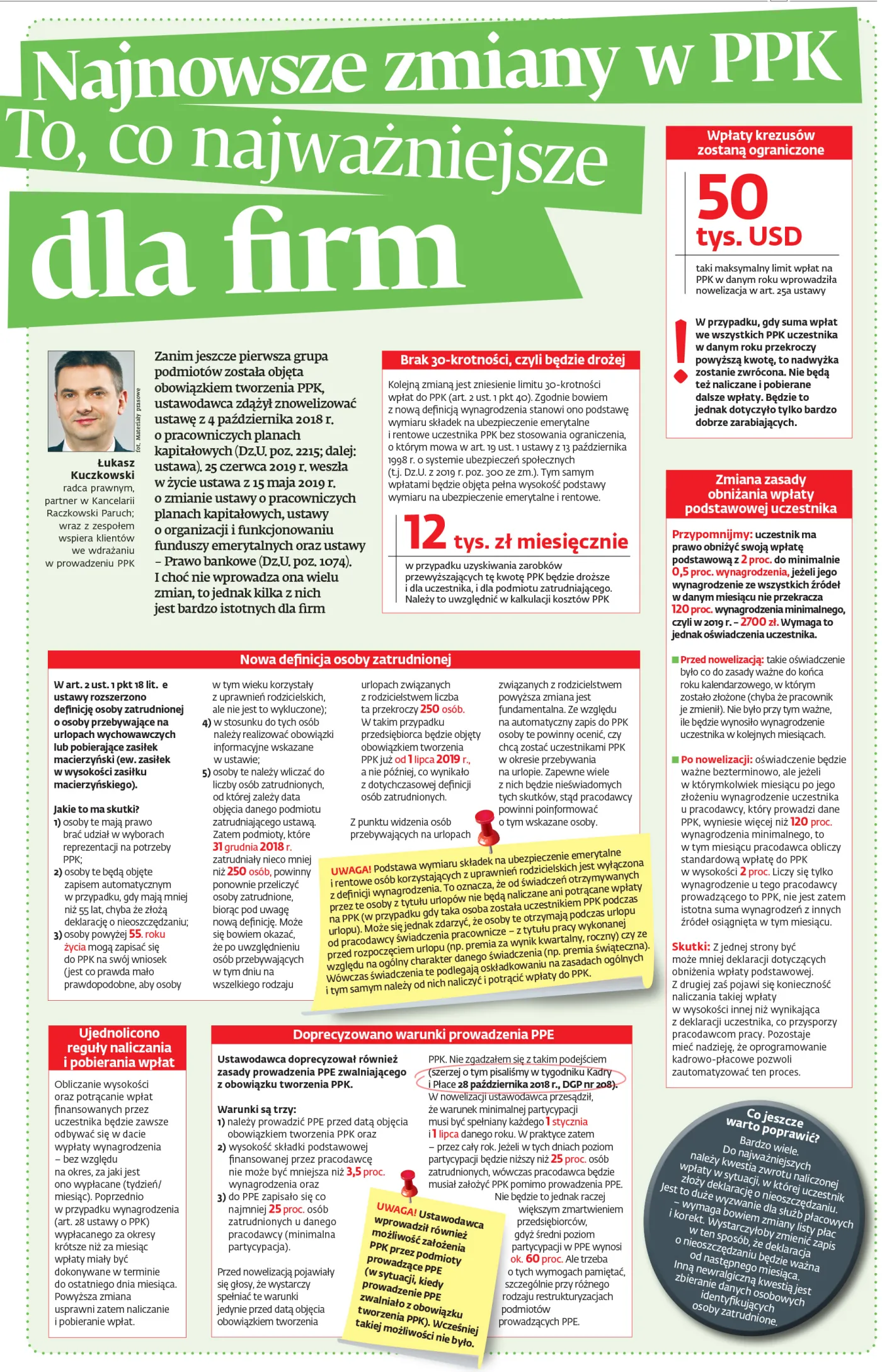 Najnowsze zmiany w PPK. Oto, co najważniejsze dla firm [ŚCIĄGAWKA]