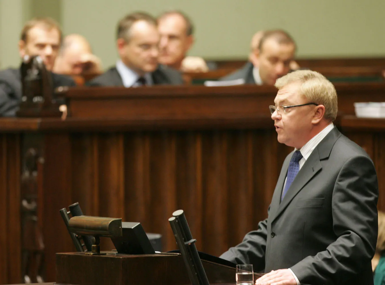 23.11.2007 Warszawa sejm wygloszenie przez premiera Donald Tusk Expose 
Fot.Piotr Kowalczyk