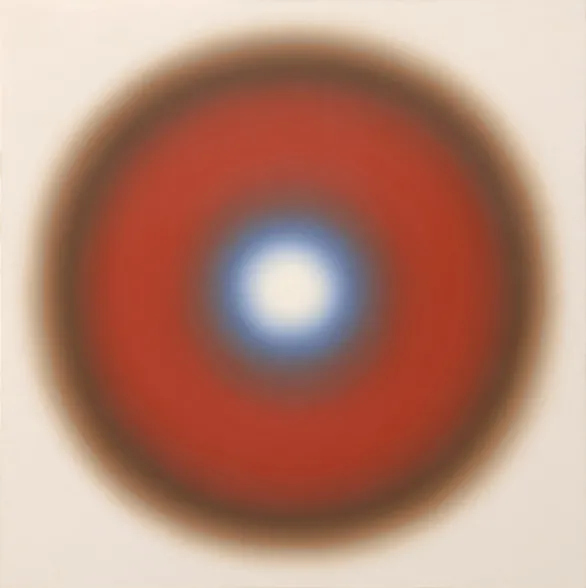 Wojciech Fangor M 89, olej na płótnie, 168 x 168 cm, 1967r