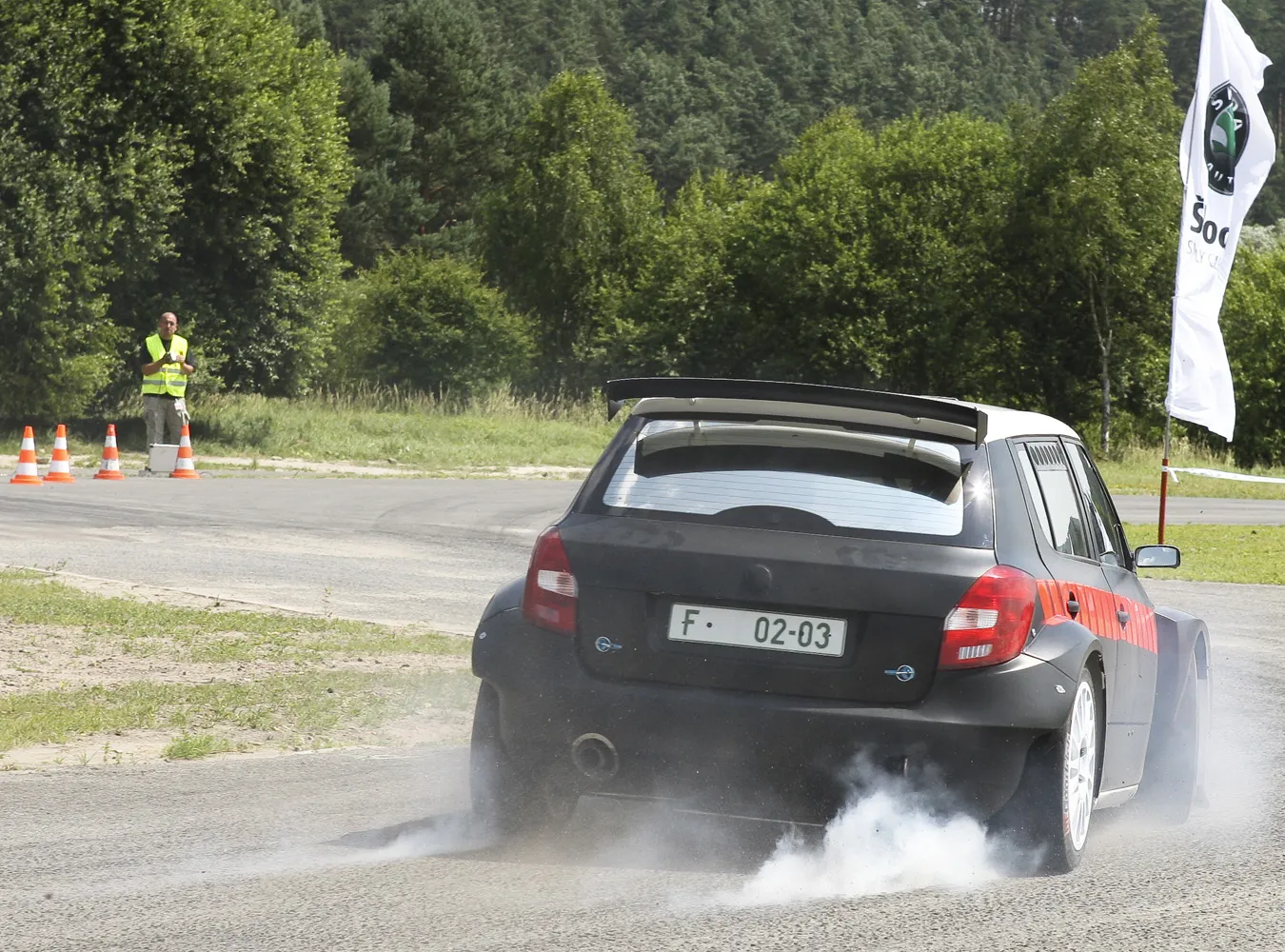 Leszek Kuzaj i jego nowa Skoda