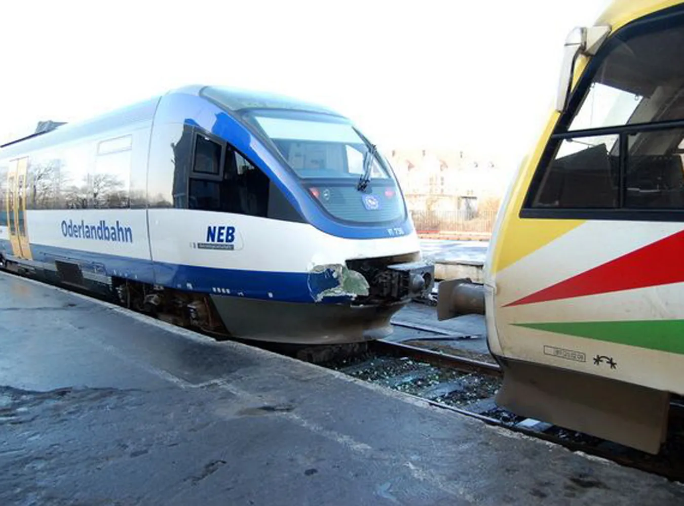 Polsko-niemieckie zderzenie pociągów