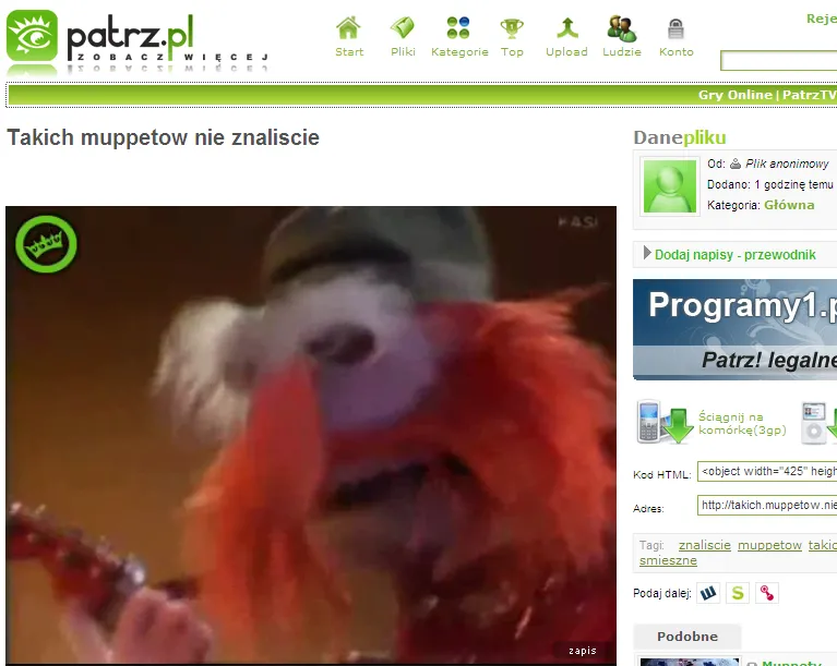 Takich muppetów nie znaliście