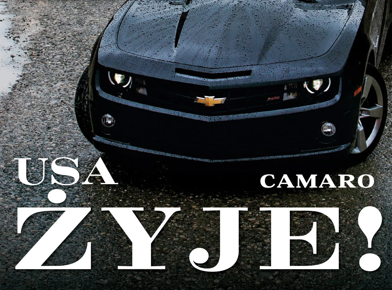 Camaro kontra Challenger i Mustang