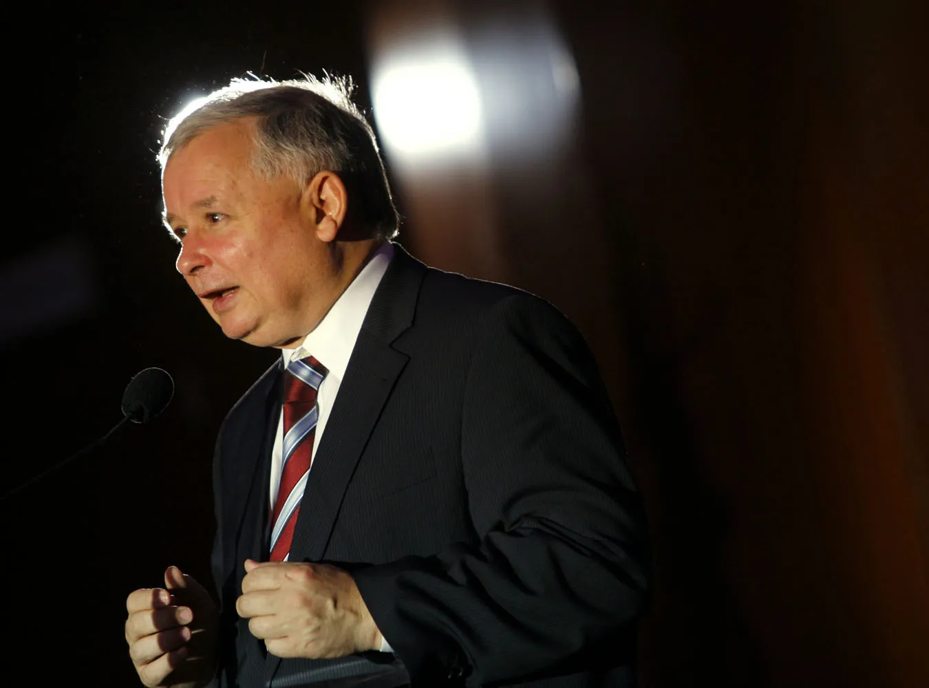 Kaczyński Za wagon słoniny sprzedadzą Polskę