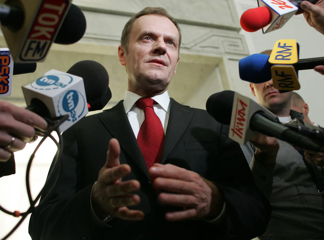 Tusk rząd nie pomoże pazernym i leniwym