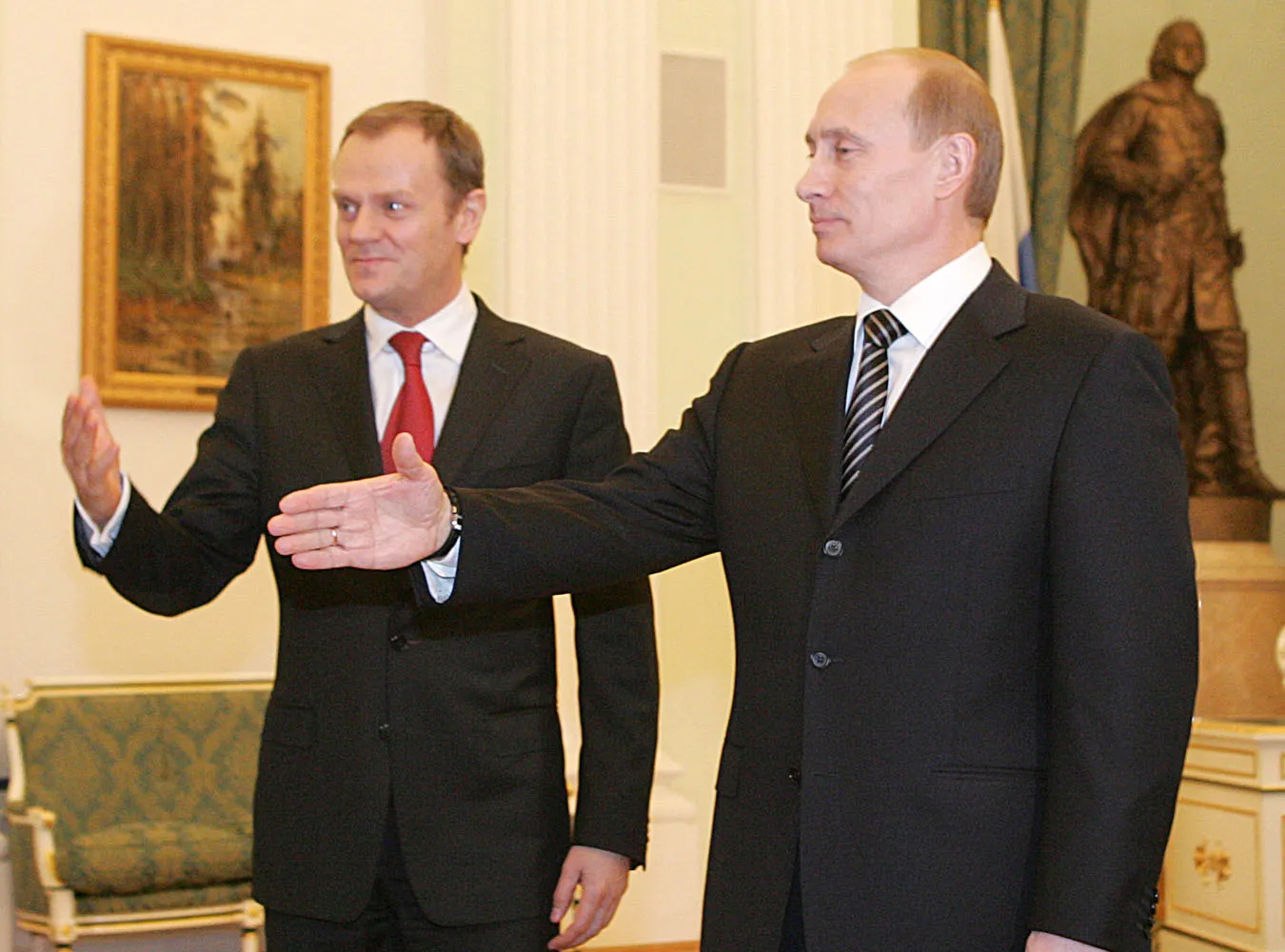 Putin i tusk