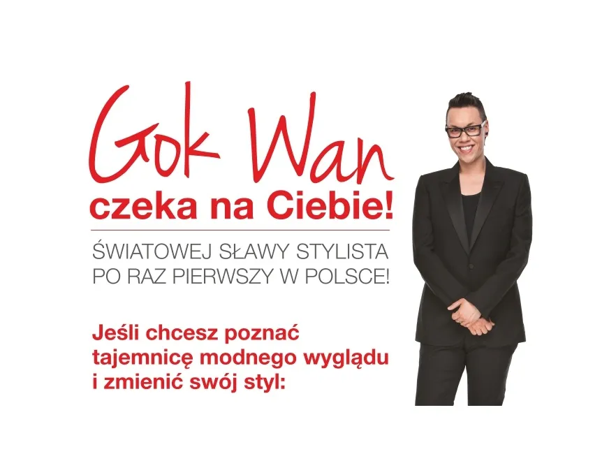 Kogo wystylizuje Gok Wan?
