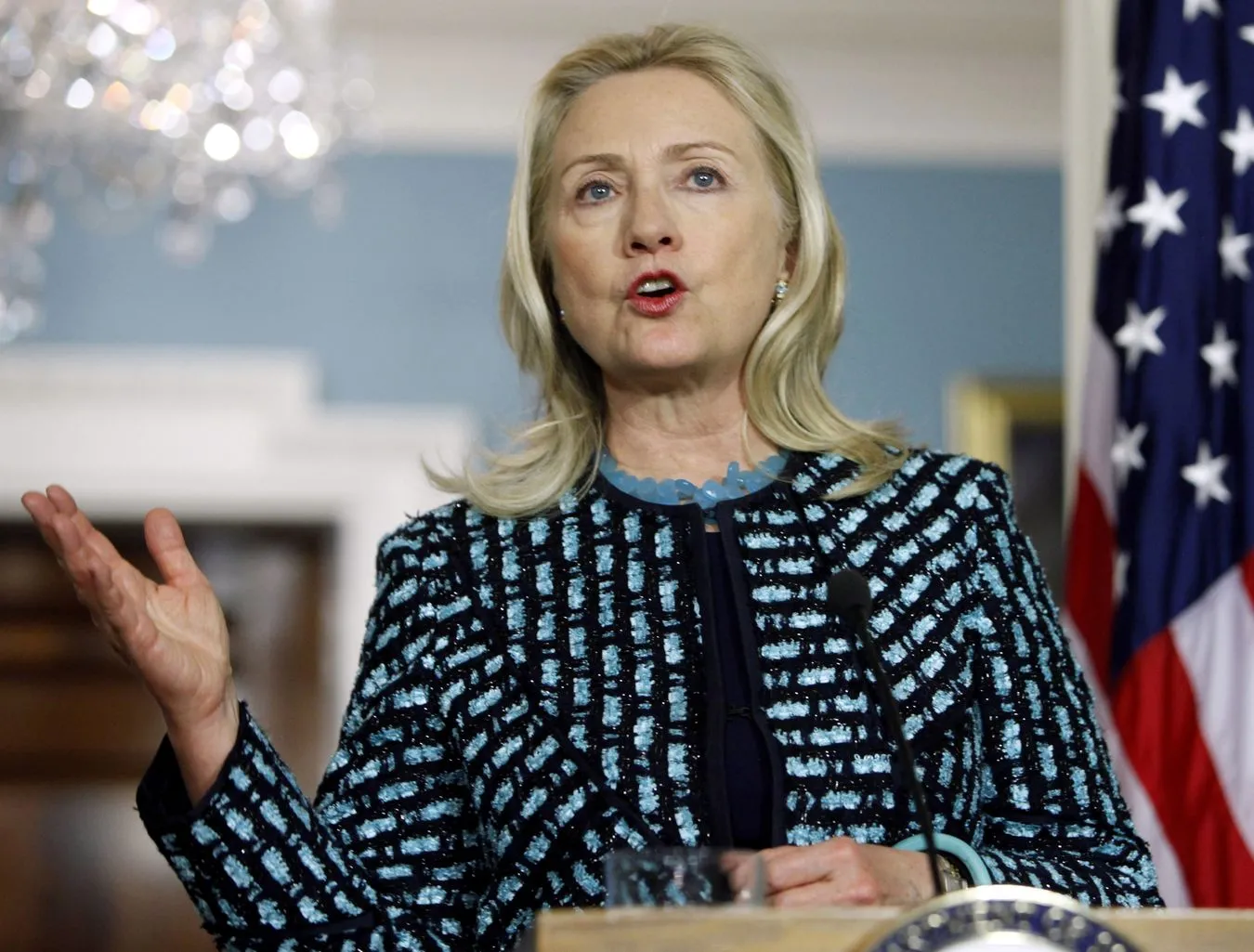 Hillary Clinton podziękowała Polsce za reprezentowanie USA