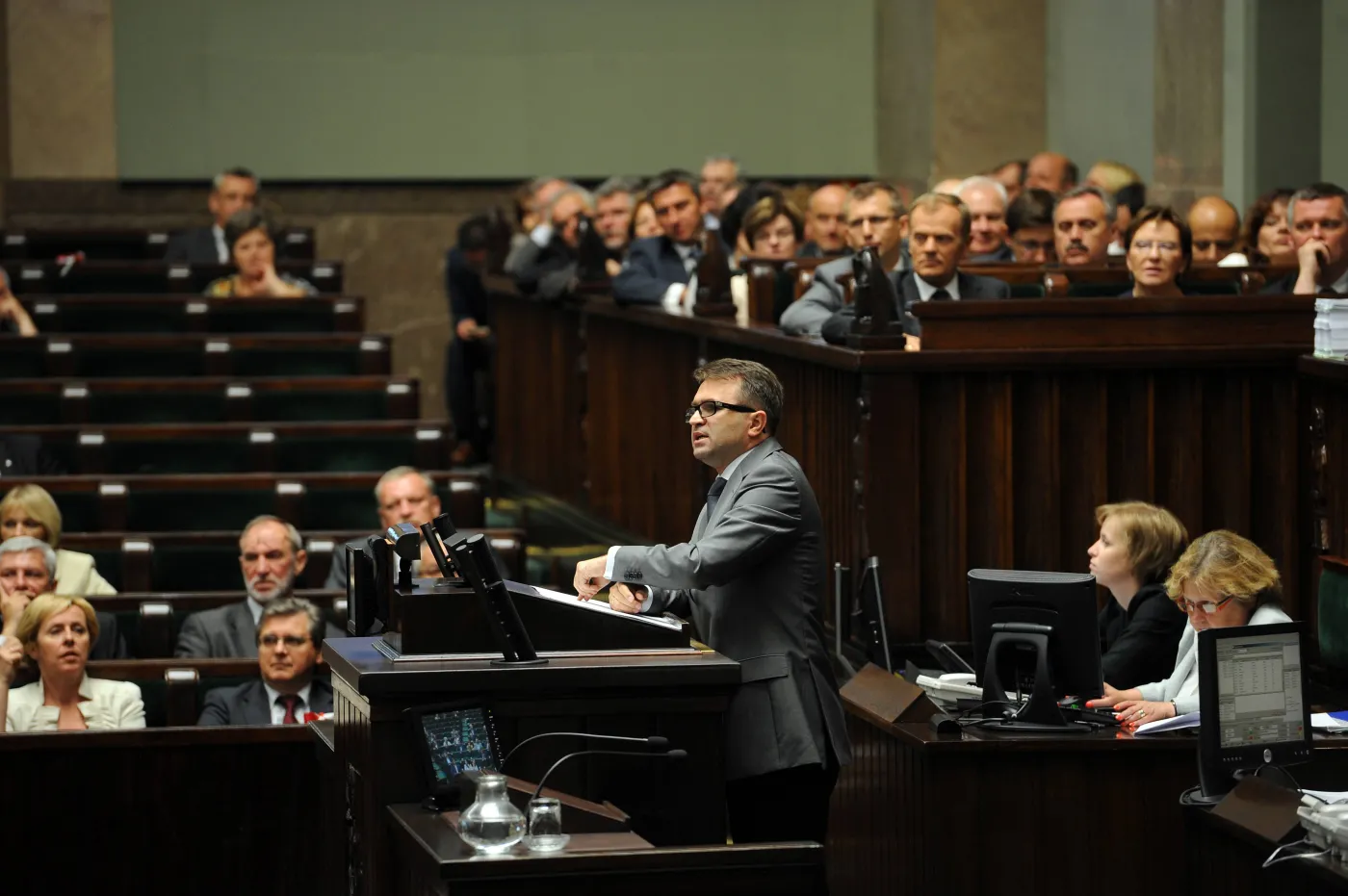 Poseł PiS o premierze: Kolaborant Moskwy. Zdrajcą jest Tusk