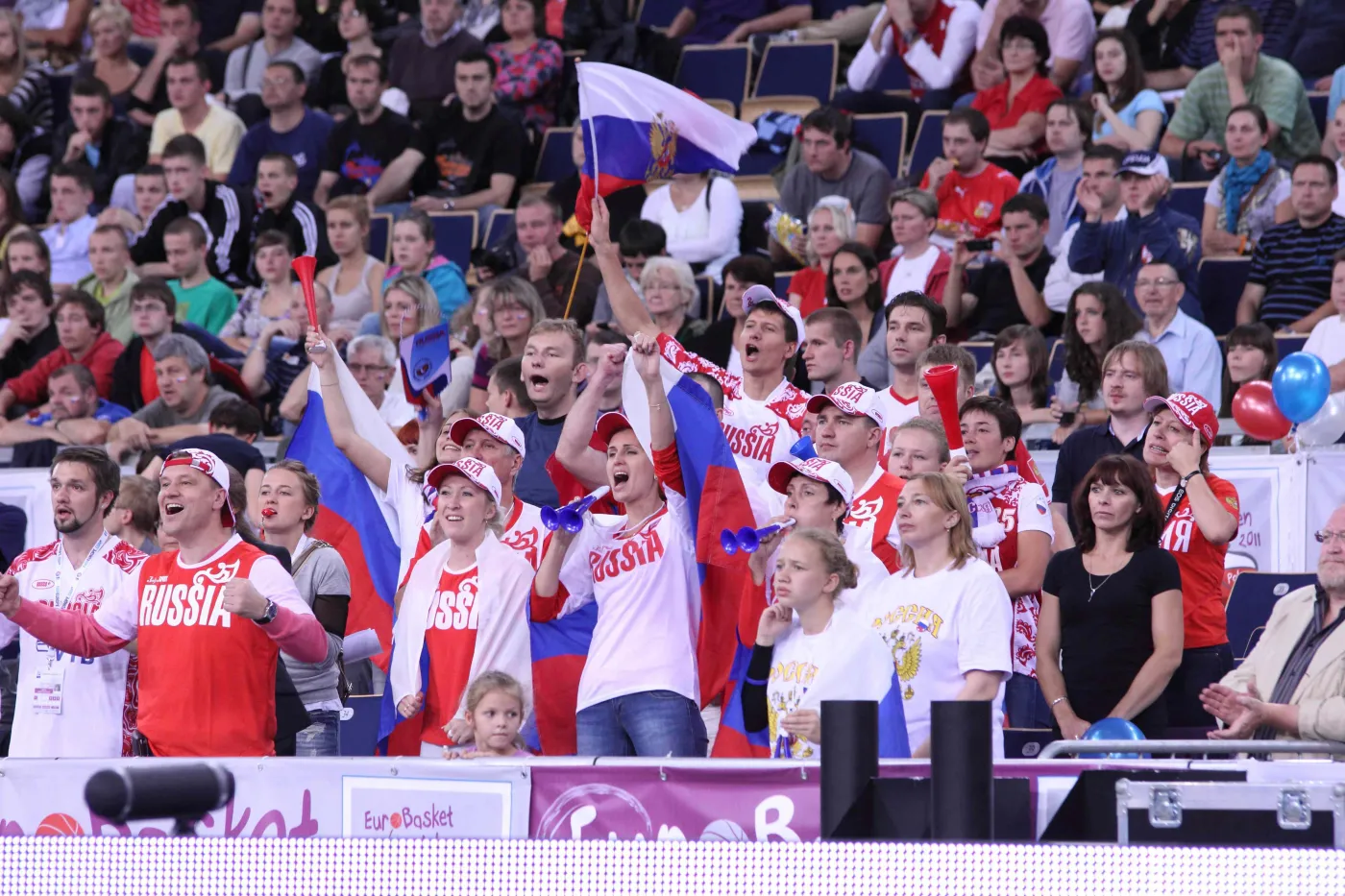 Rosyjscy kibice