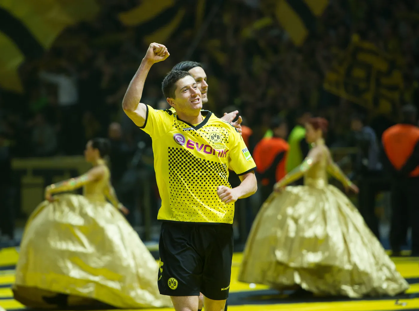 Lewandowski chce odejść, ale nadal strzela dla Borussii. Zobacz wideo