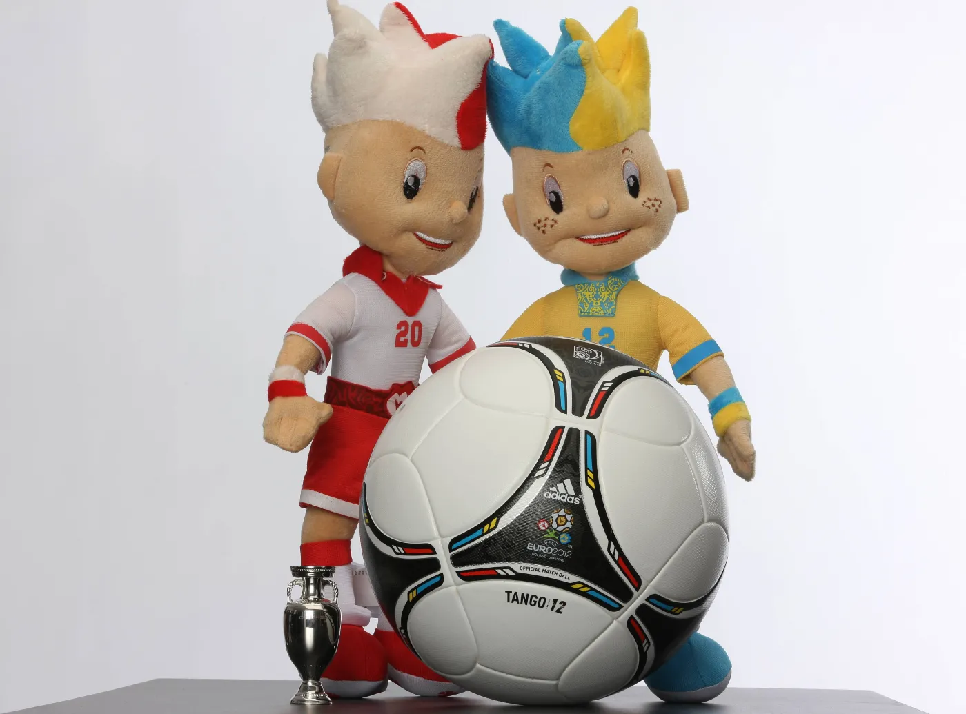 Maskotki Euro 2012