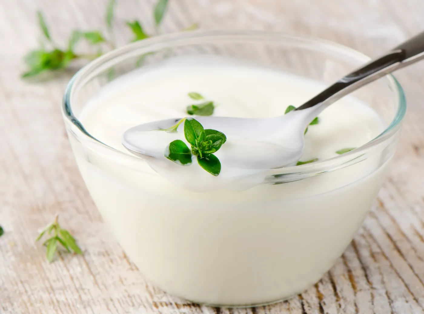 Jogurt z ziołami