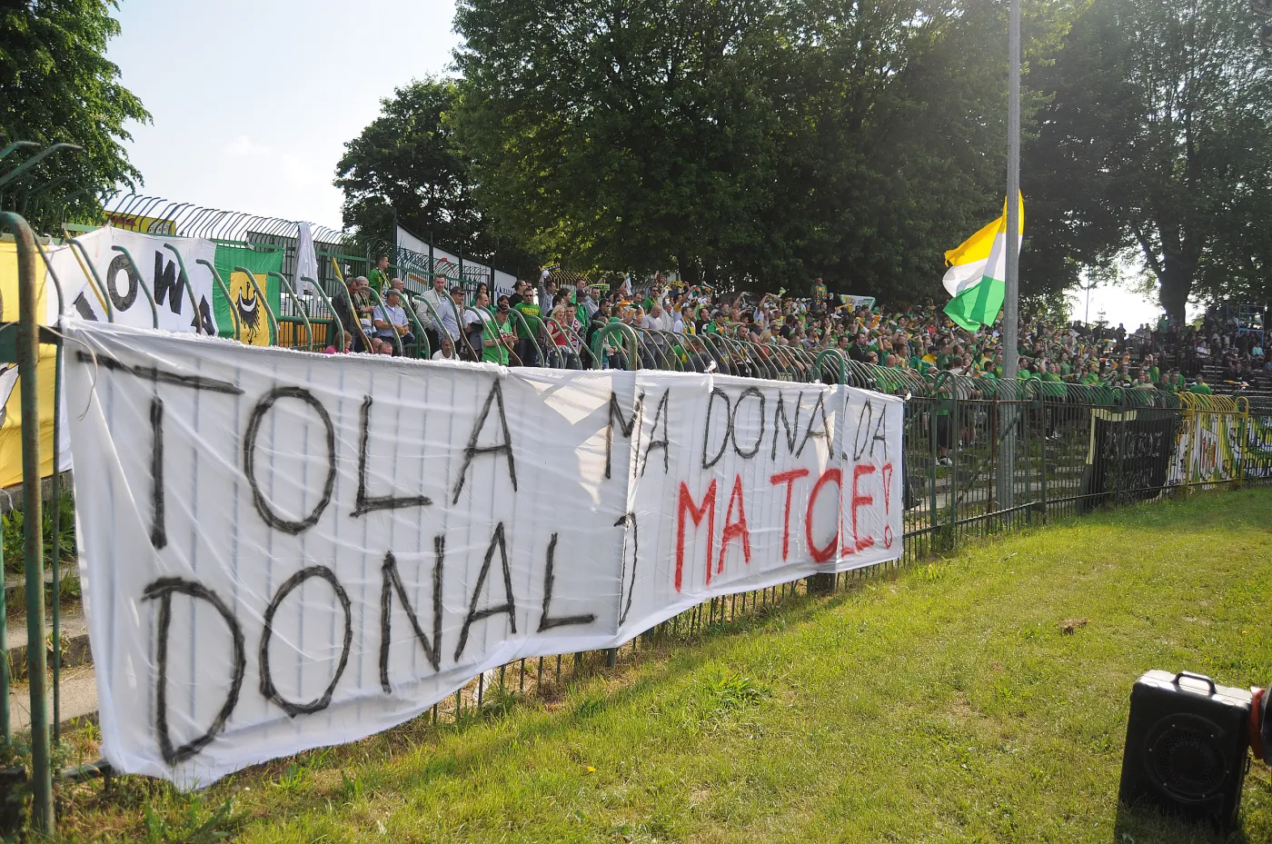 Obraźliwy napis