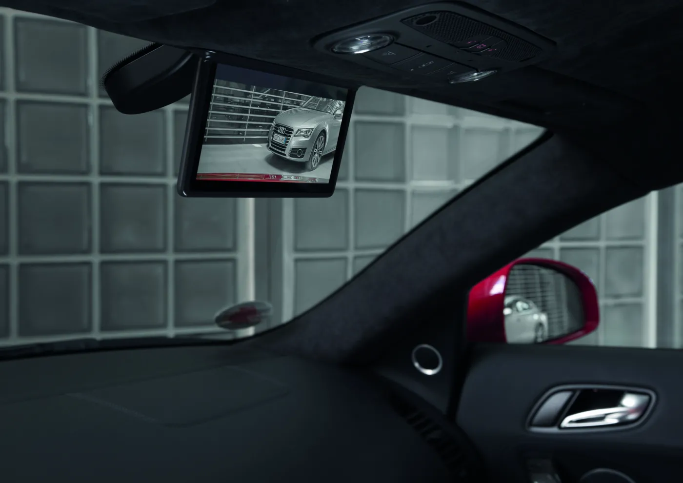  Cyfrowe lustro od Audi 