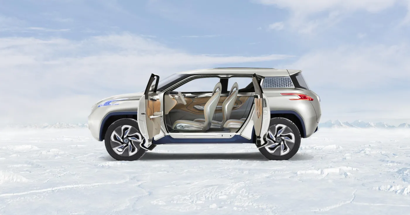 Nissan terra z rewolucyjnym napędem na cztery kółka. Pierwsze zdjęcia