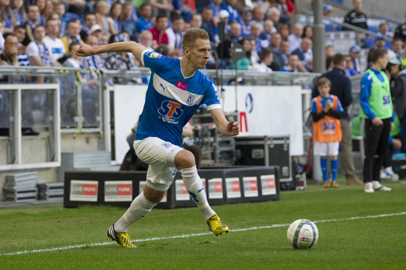 T-Mobile Ekstraklasa: Lech wymęczył trzy punkty w meczu z Wisłą. WIDEO